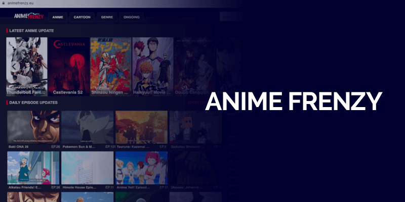 Anime Frenzy - Best Kissanime Alternatives 2024