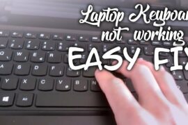 Laptop Keyboard Not Working